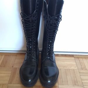 Zara lace up boots